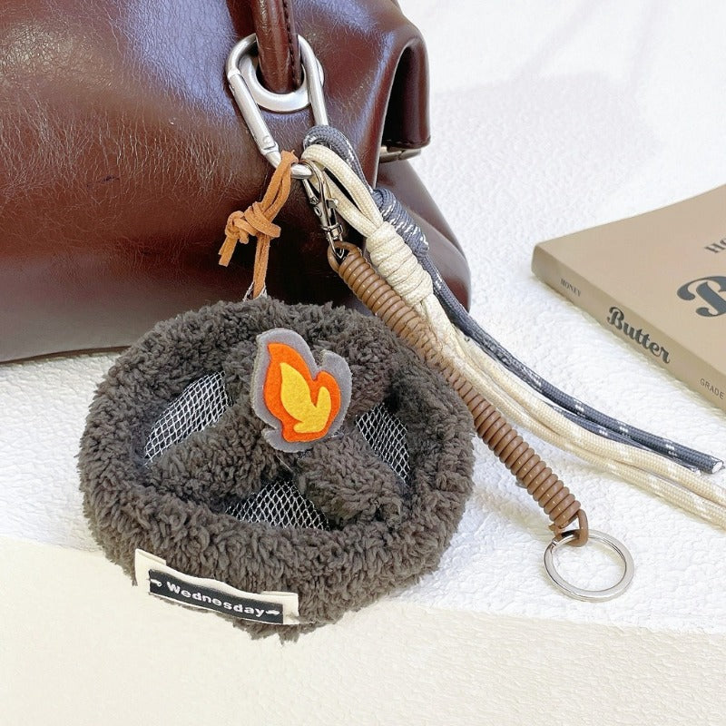 Cute Stove Tea Plush Keychain - Modomu