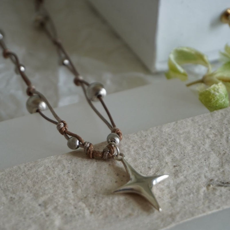 Adjustable Star Pendant Necklace