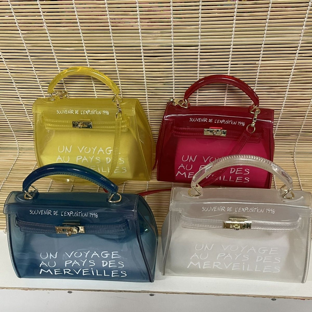 Transparent Jelly Crossbody Bag