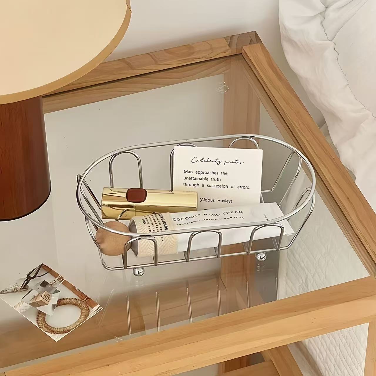 Minimal Hollow Desktop Storage Basket