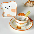 Cute Ceramic Cartoon Rice Bowl - Modomu