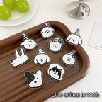 Cute Cartoon Puppy Brooch Pin - Modomu