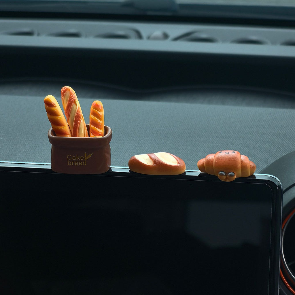 Mini Baguette Car Console Ornament