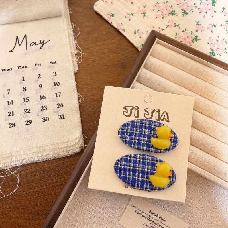 Floral Bunny Kids Hair Clip - Modomu