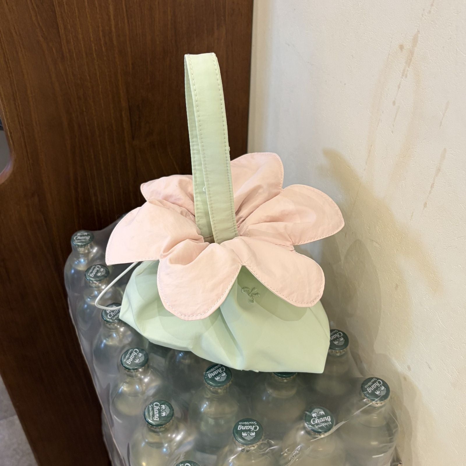 Petal Drawstring Handbag