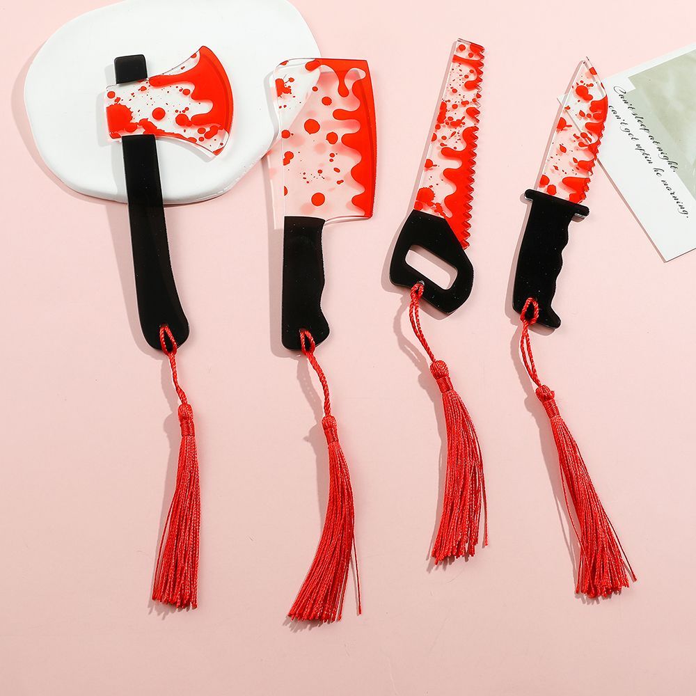 Splattered Blade Bookmark
