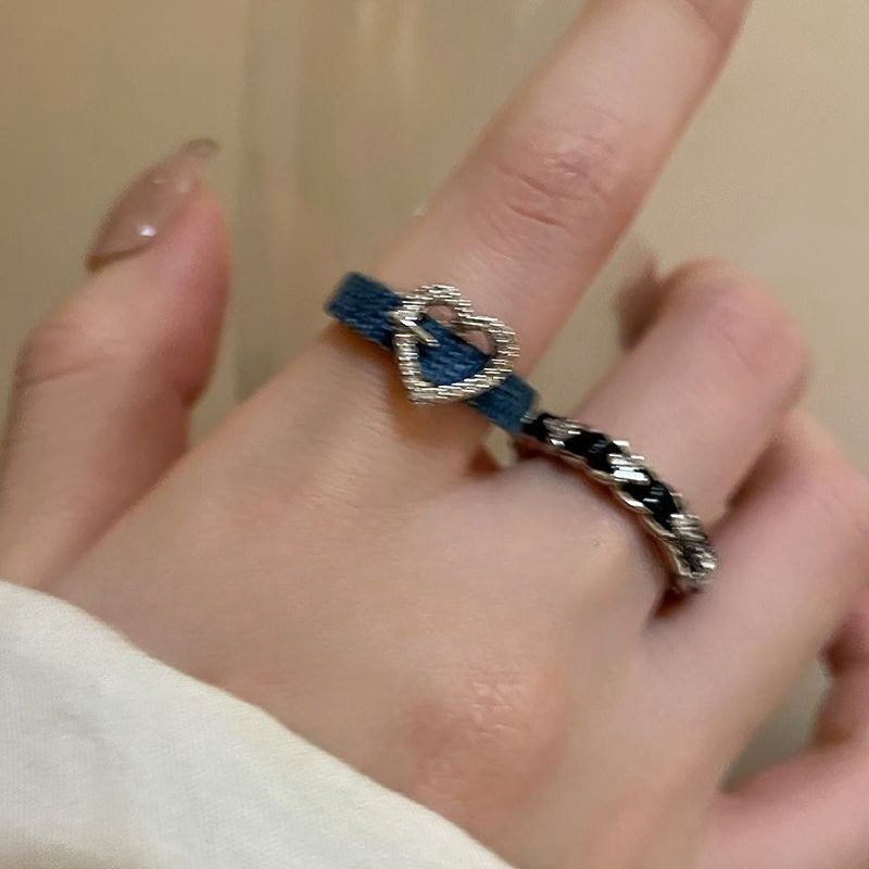 Zircon Statement Adjustable Ring