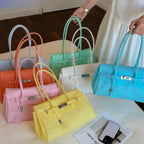Glossy Jelly Handbag