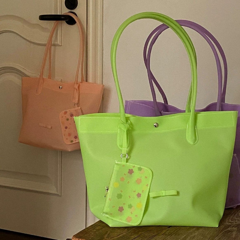Transparent Commuter Jelly Tote