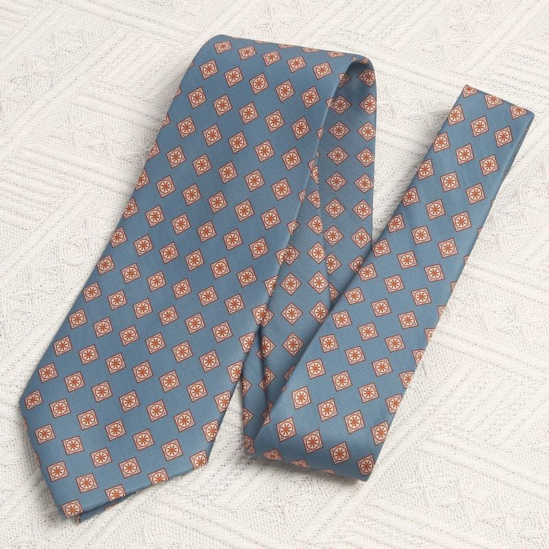 Retro Silk Look Mens Tie - Modomu