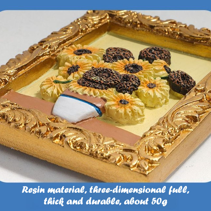 3D Famous Painting Fridge Magnets - Modomu