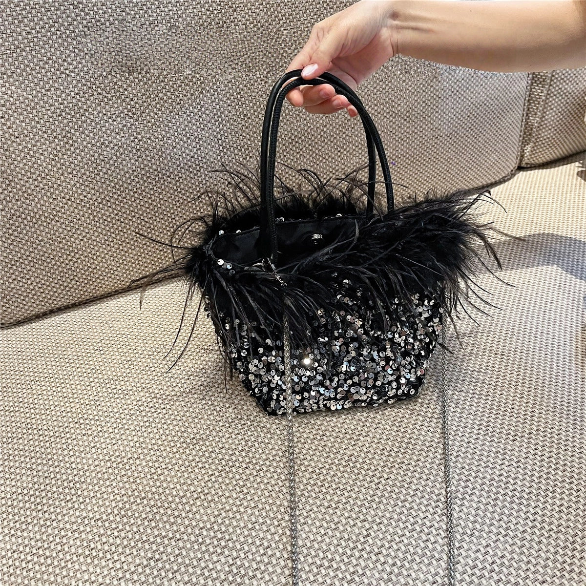 Sequined Fairy Cheongsam Evening Bag - Modomu