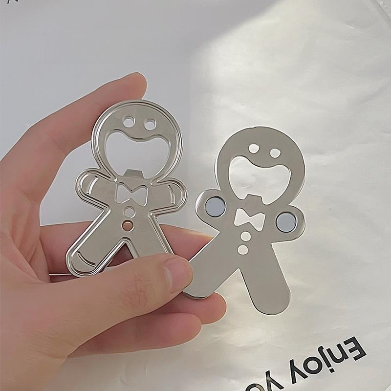 Magnetic Gingerbread Bottle Opener