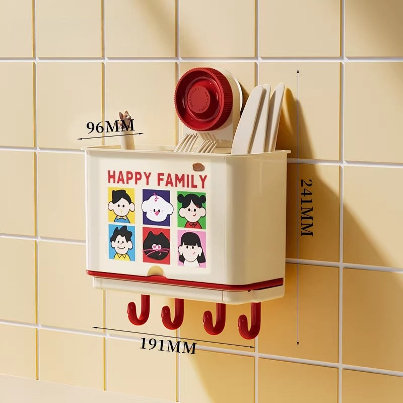 Wall Mounted Chopstick Organizer