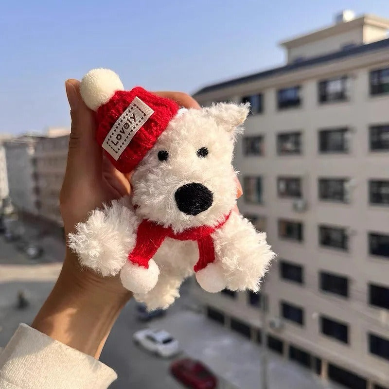Cute Puppy Plush Keychain - Modomu