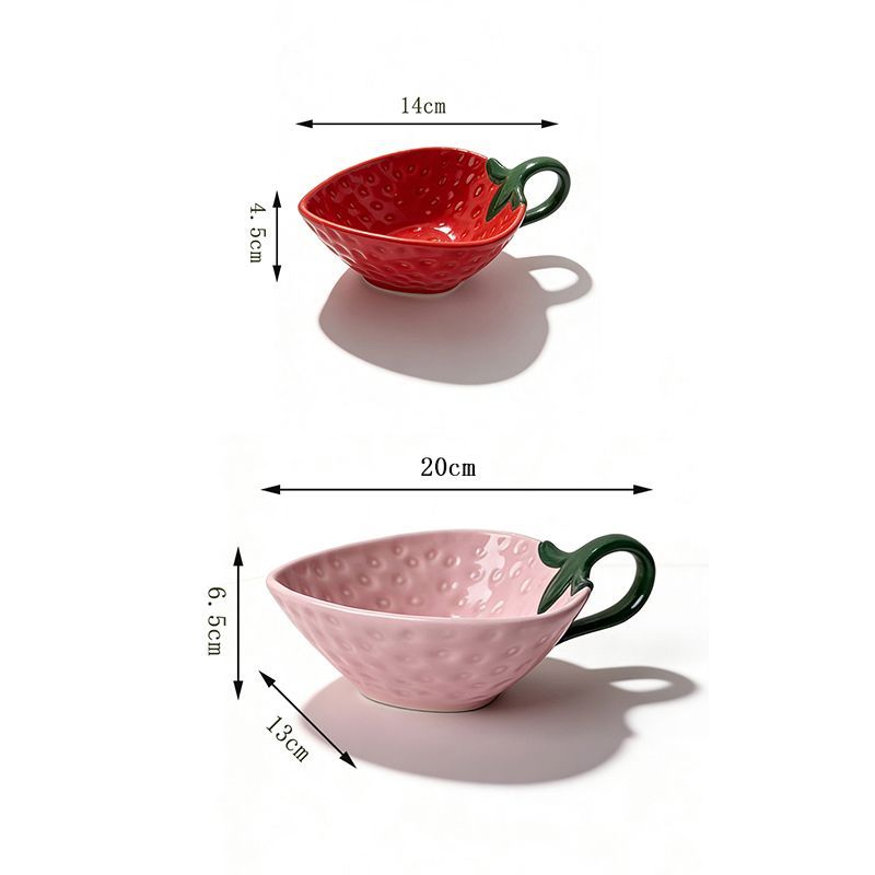 Strawberry Shaped Snack Bowl