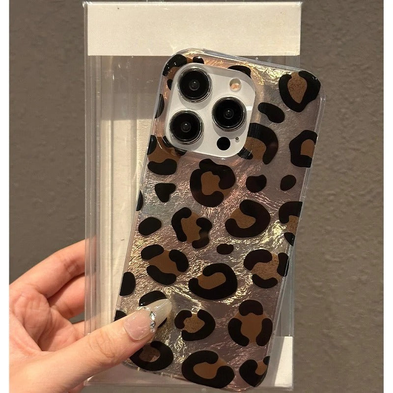 Glacier Shimmer Leopard Case