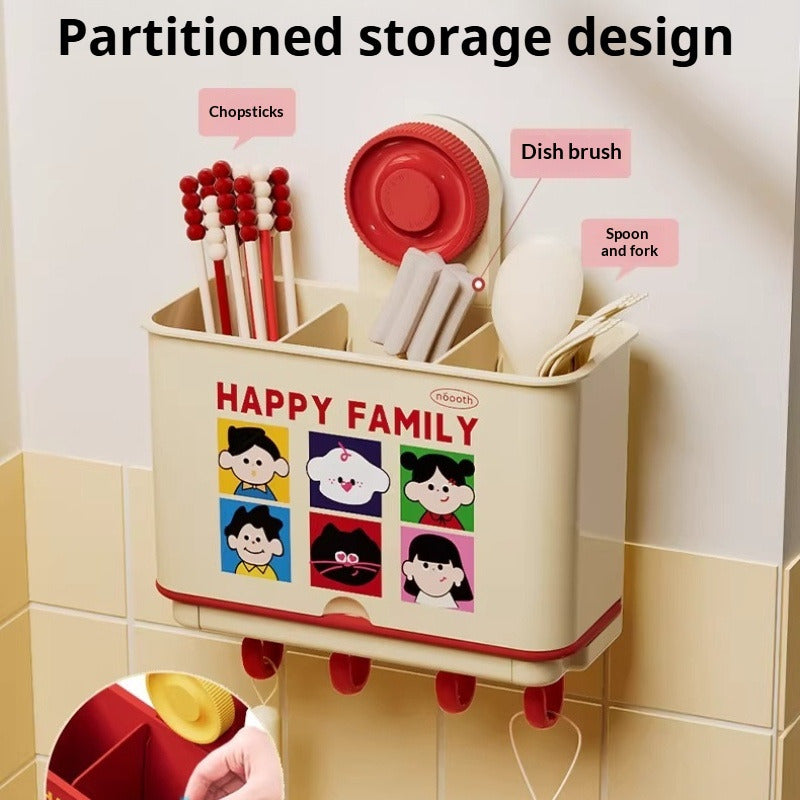Wall Mounted Chopstick Organizer