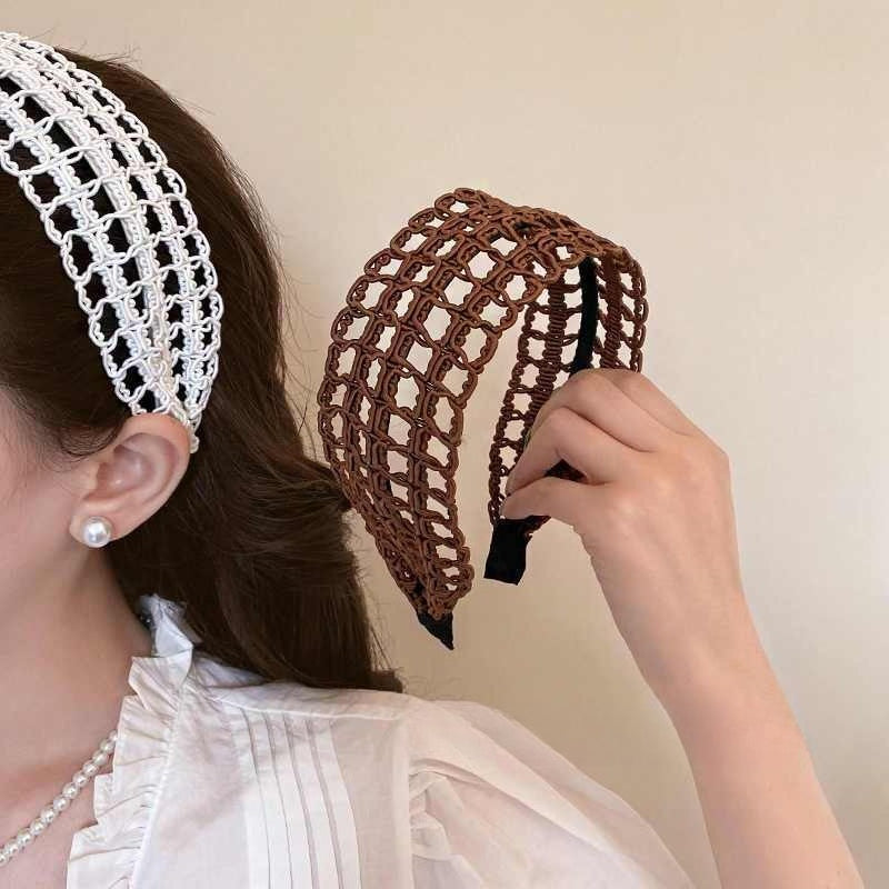 Openwork Woven Headband