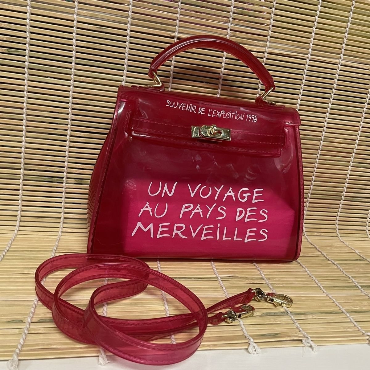 Transparent Jelly Crossbody Bag