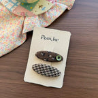 Plush Bow Fabric Hair Clip - Modomu