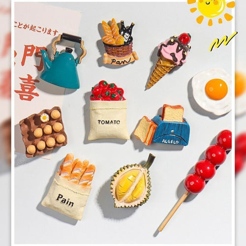 Nordic Bread Magnet Set Decor - Modomu