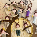 Cute Mermaid Doll Keychain - Modomu