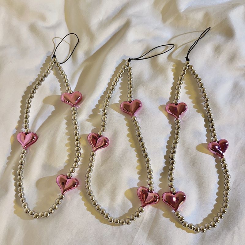 DIY Love Bead Phone Chain