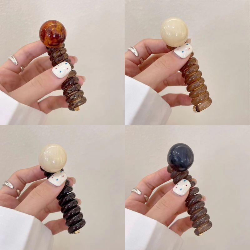 Spiral Coil Hair Ties