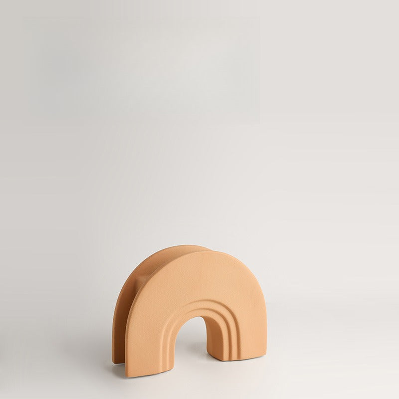 Geometric Arch Ceramic Vase - Modomu