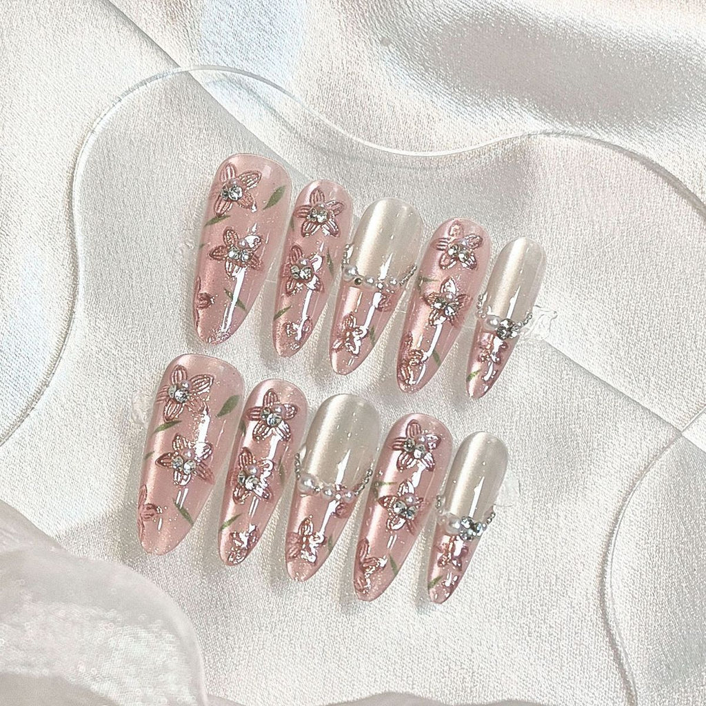 Cat Eye Press On Nails - Modomu