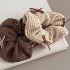 Ribbed Bow Oversized Scrunchie
