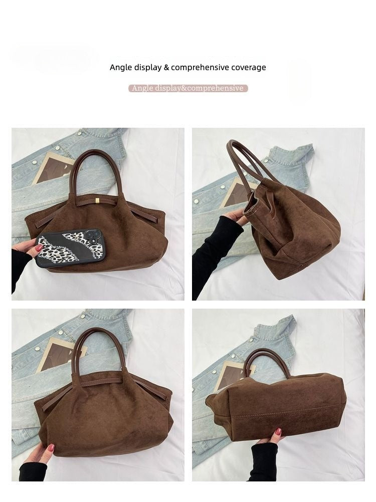 Soft Touch Winged Tote