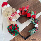 Christmas Bear Plush Headband - Modomu