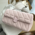 Quilted Chain Flap Bag