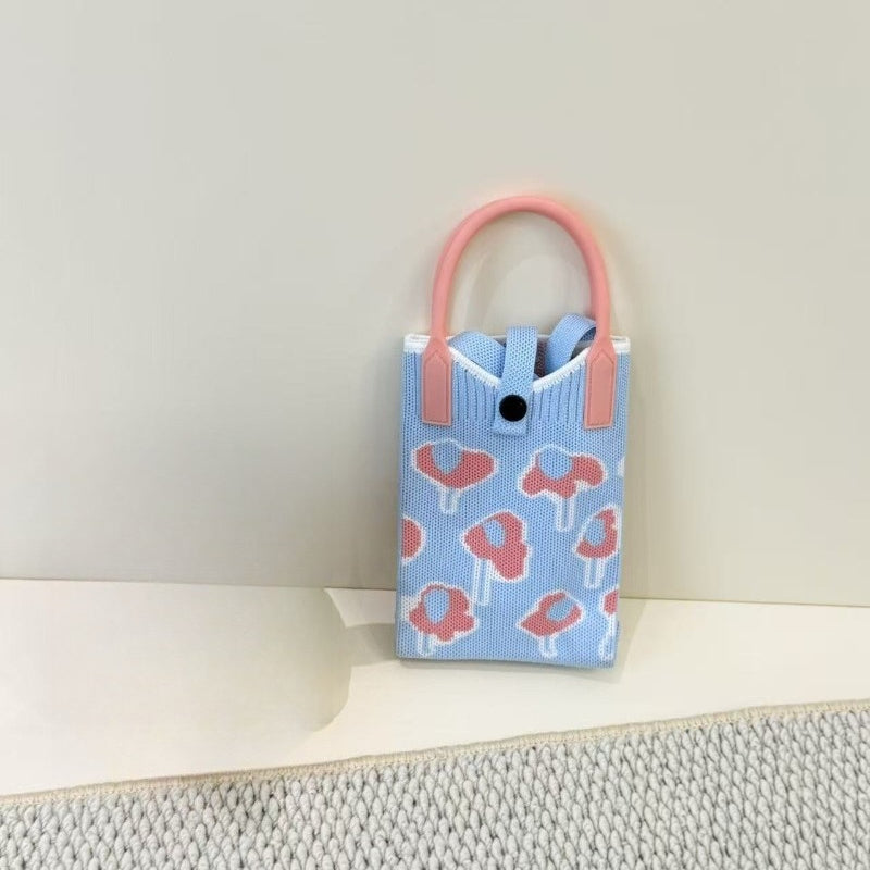 Knit Animal Phone Bag