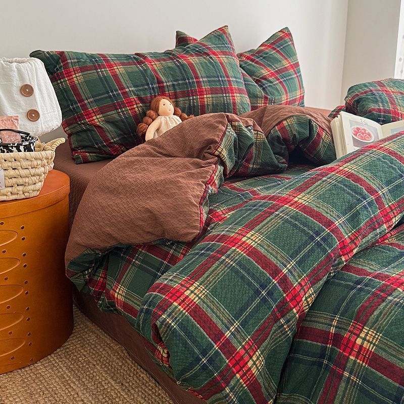 Waffle Crinkle Bedding Set