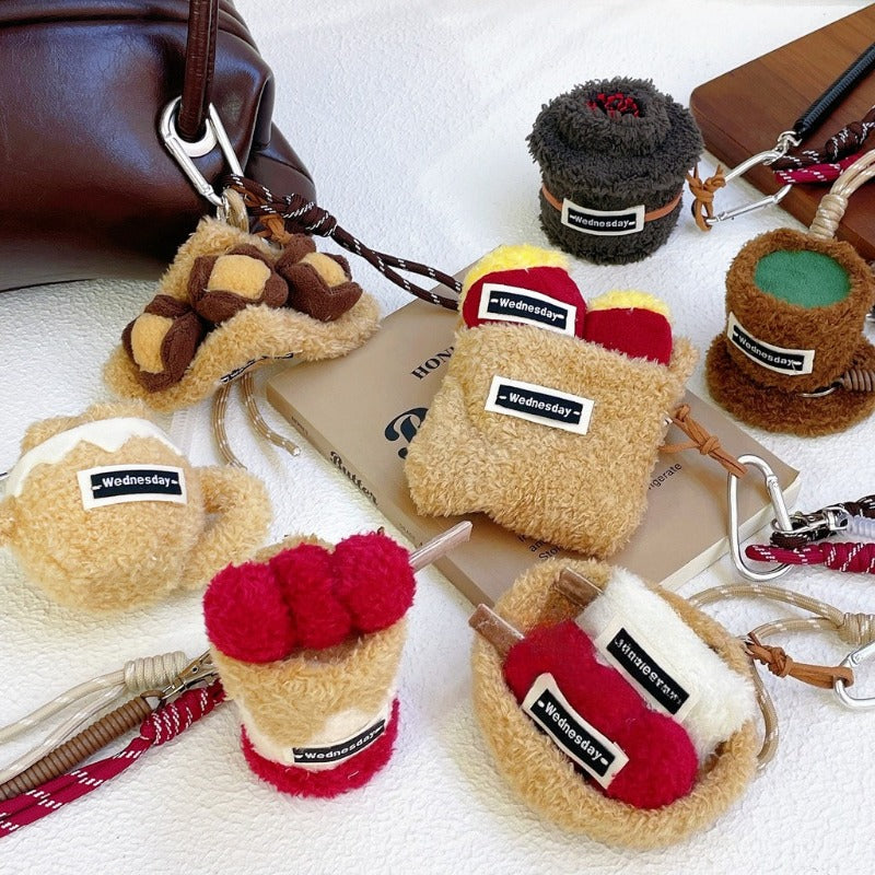 Cute Stove Tea Plush Keychain - Modomu
