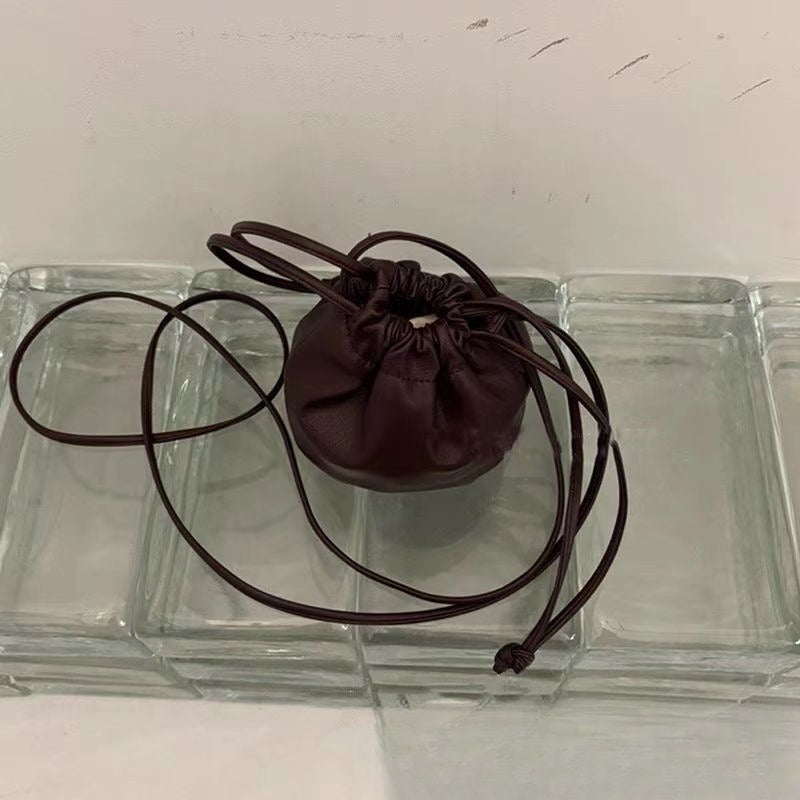 Drawstring Bucket Bag