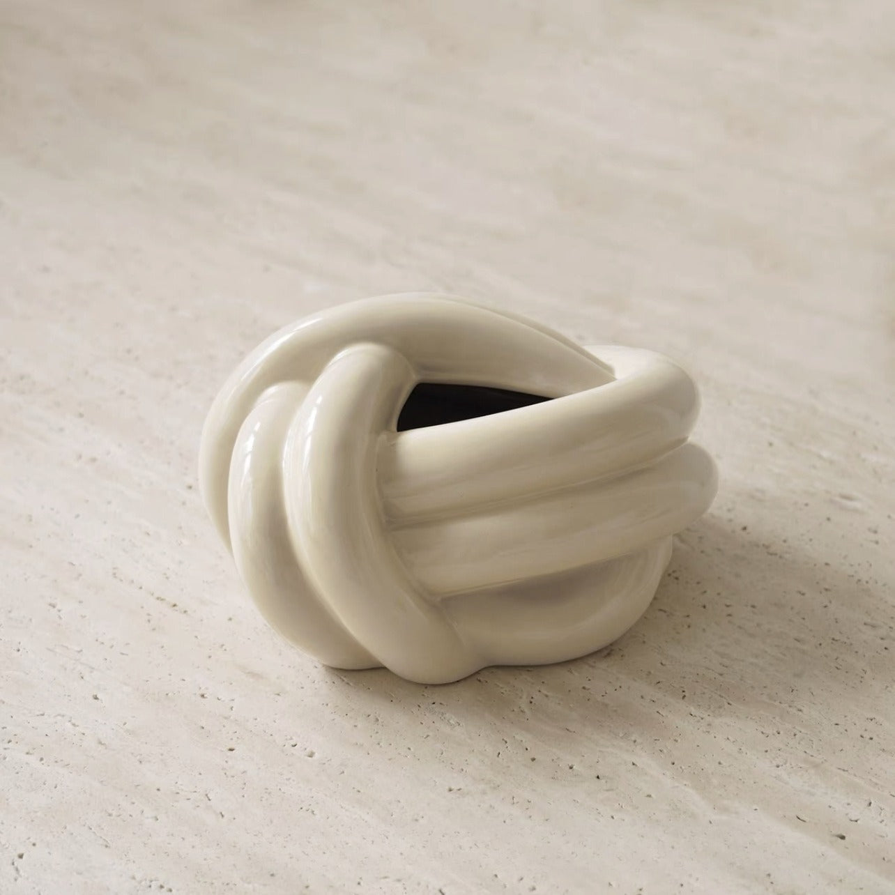 Knot Ceramic Tissue Box Holder - Modomu