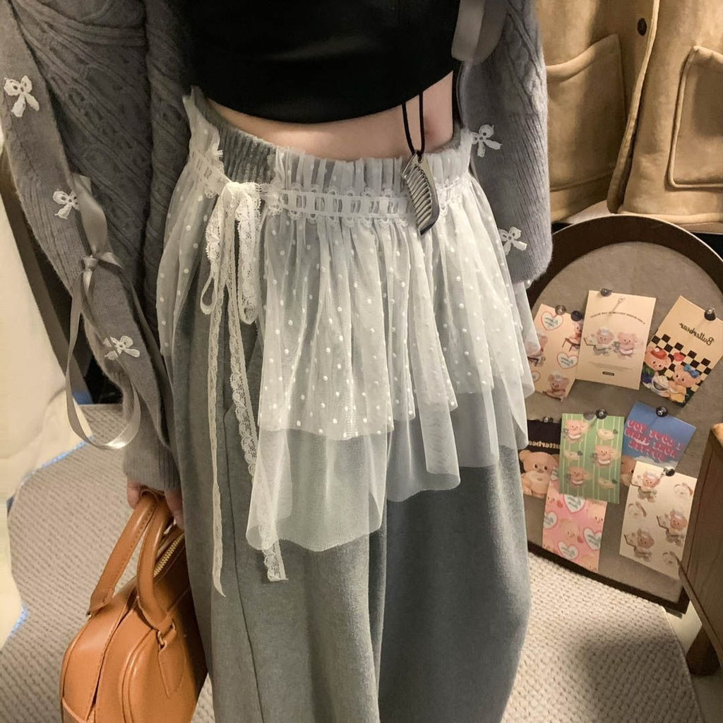 Plus Size Lace Mesh Dress - Modomu