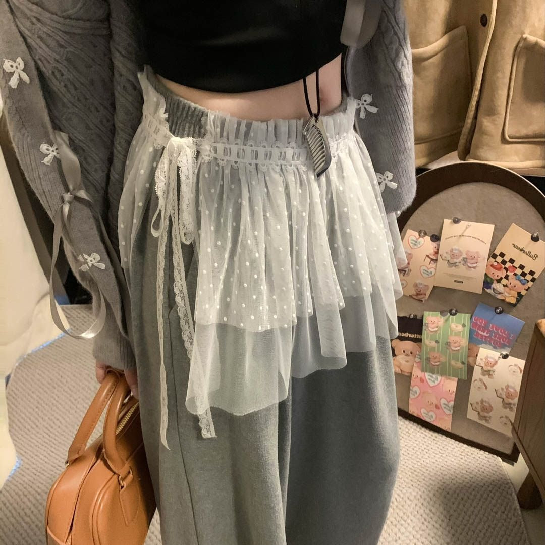 Plus Size Lace Mesh Dress - Modomu