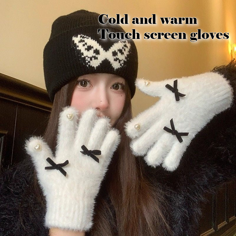 Plush Winter Cycling Gloves