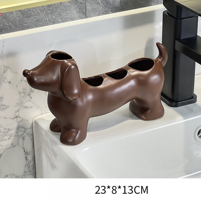 Dachshund Electric Toothbrush Holder