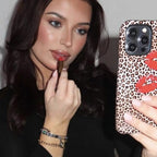 Leopard Lip Print Phone Case - Modomu