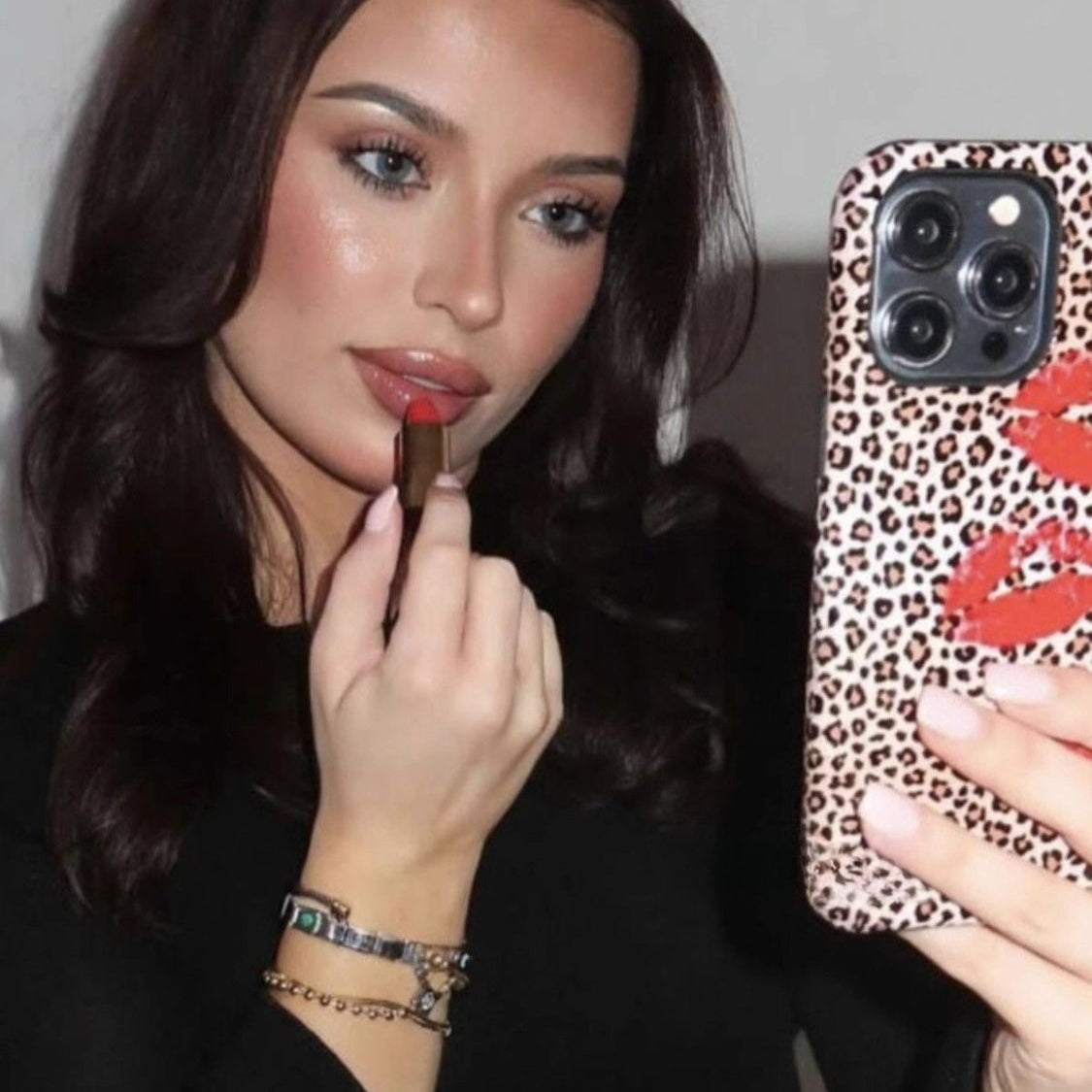 Leopard Lip Print Phone Case - Modomu