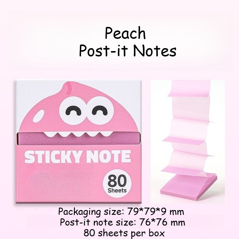 Fruit Monster Sticky Notes