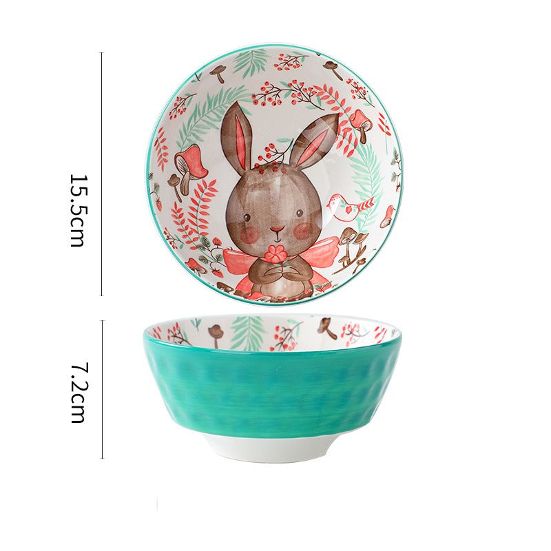 Cartoon Ceramic Children's Bowl - Modomu