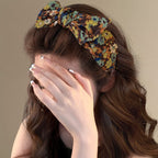 Floral Bow Headband