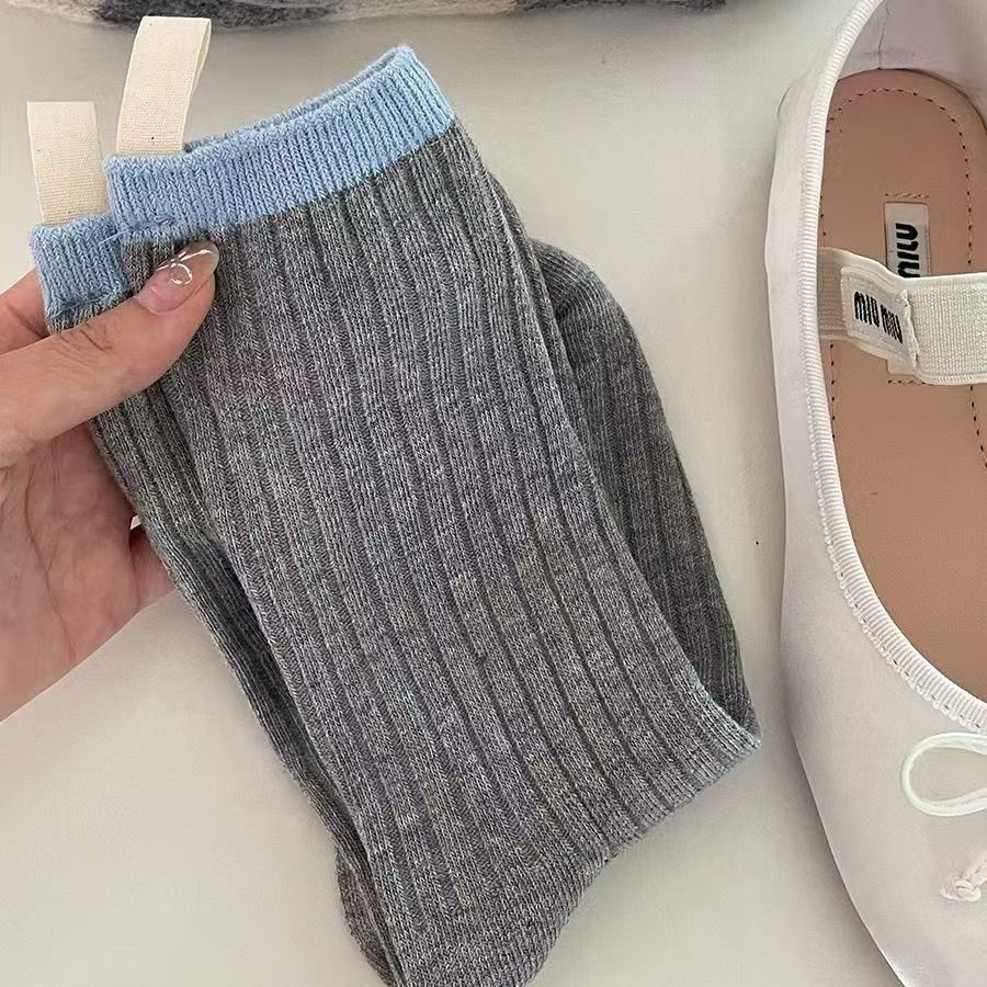College Style Patterned Socks - Modomu